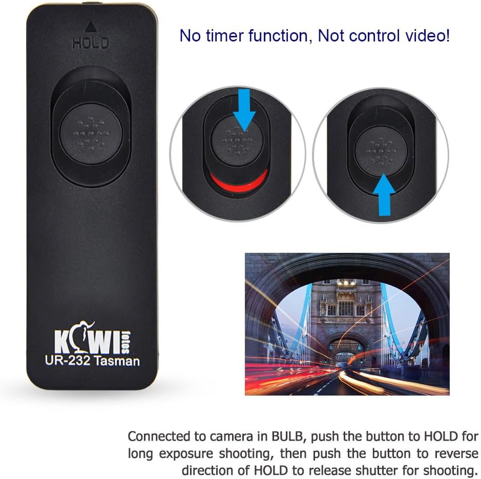 KIWIFOTOS A6000 A6100 A6300 Remote Shutter Release & Soft Eyecup Eyepiece for Sony Mirrorless Camera