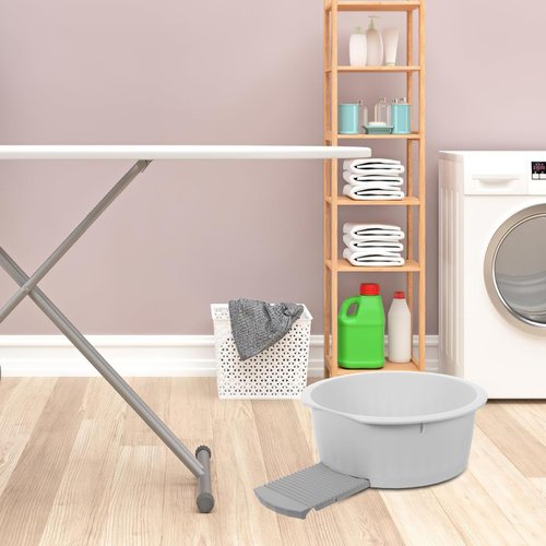 1 Set Washtub for Laundry Newborn Clothes Basin Washboard Laundry Basin Washboard Wash Board and Basin Kit Washboard for Hand Washing Baby Clothes Plastic Washtub Washboard