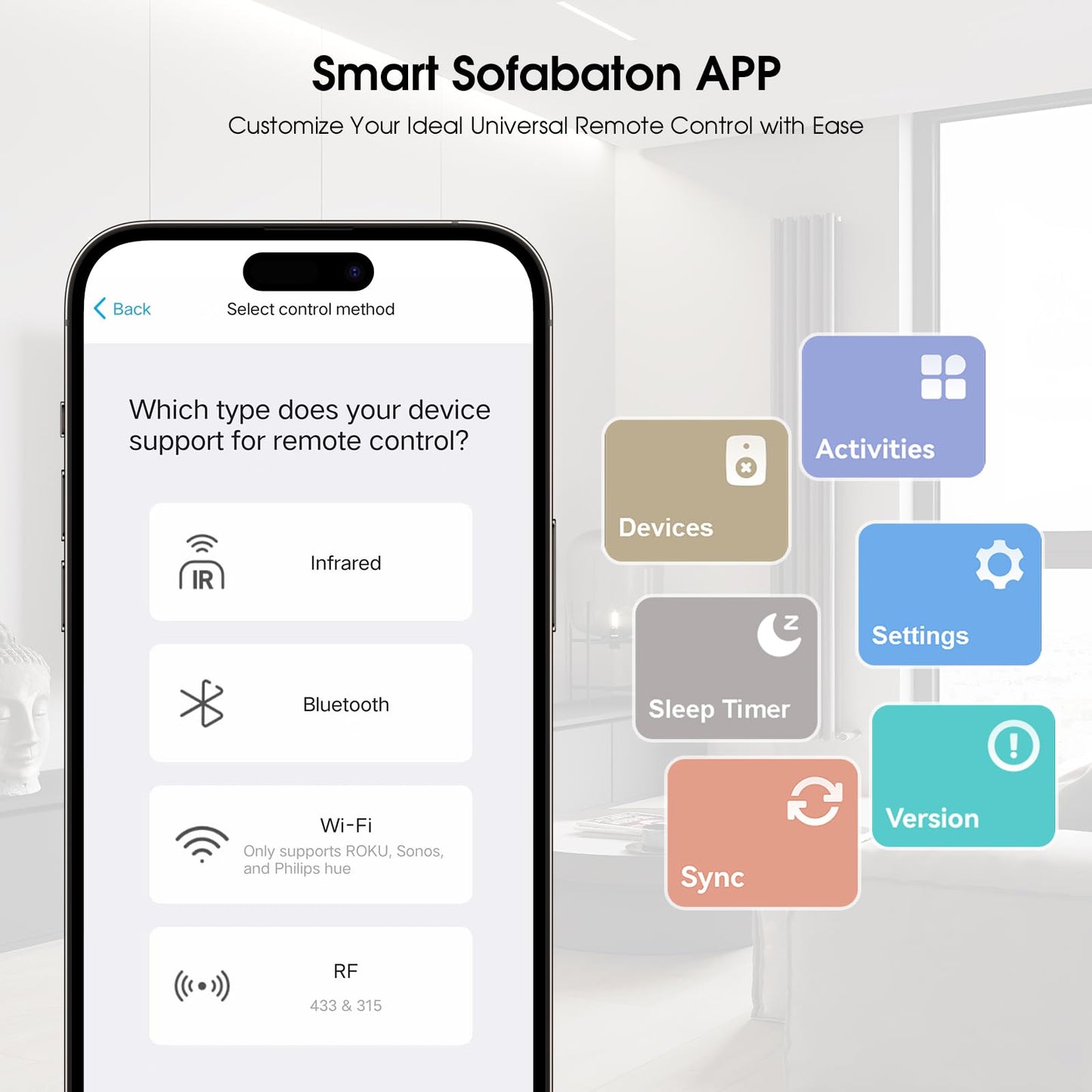 SofaBaton X2 Universal Remote Control with Touchscreen, Powerful Hub, One-Touch Activities, Custom APP, Compatible with IR/Bluetooth/RF/WiFi Devices, Works with Alexa&Google Assistant&Home Assistant