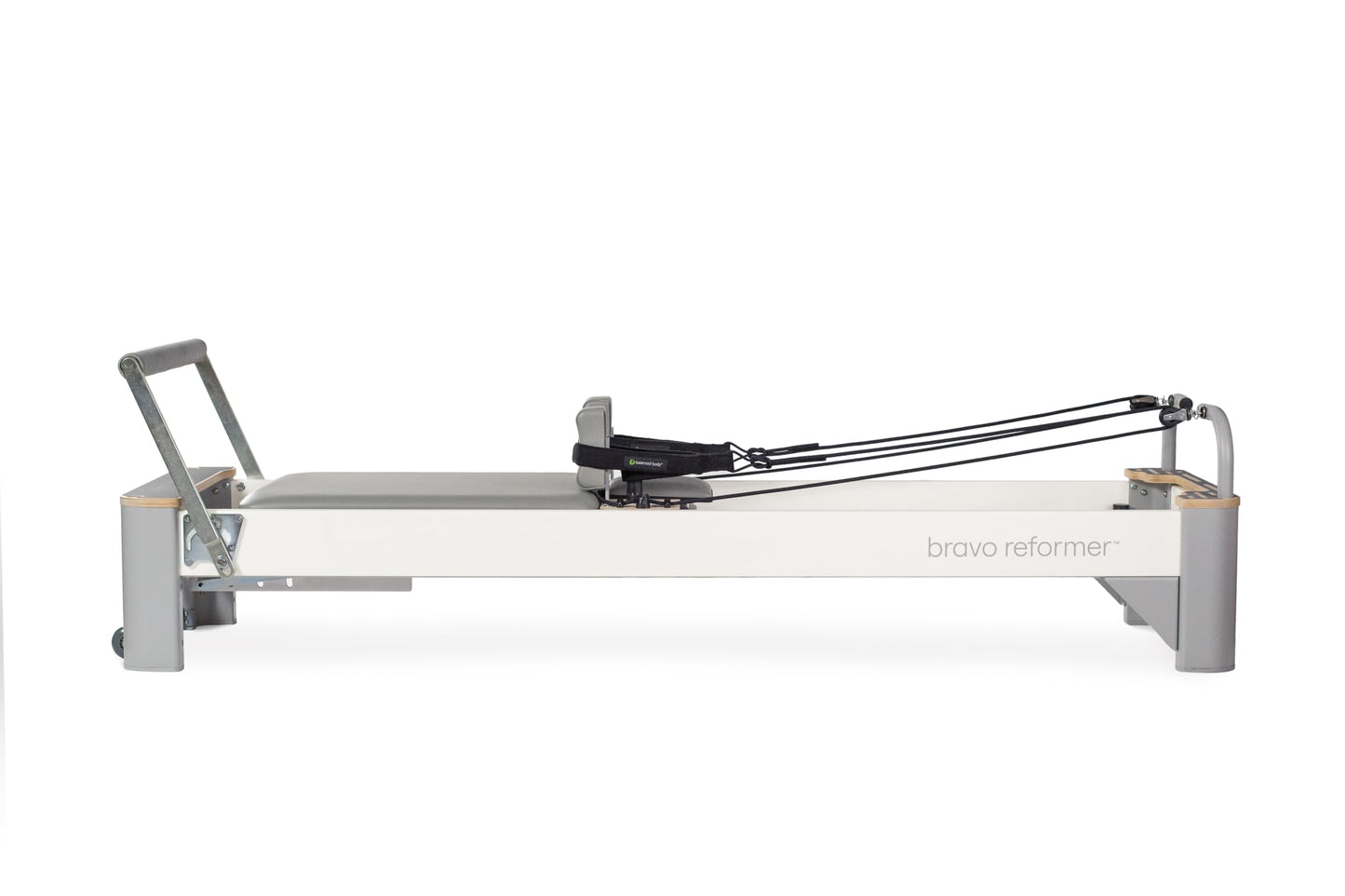 Balanced Body Bravo Reformer, Pilates Apparatus for Studio and Home Workouts, Dove