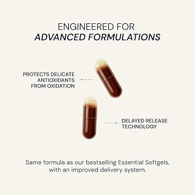 Blueprint Bryan Johnson Advanced Antioxidant Supplement ??Lutein, Zeaxanthin, Lycopene, Vitamin K1, K2 ??Vegan Capsules for Vision, Bone & Heart Support ??Updated Formula of Essential Softgels