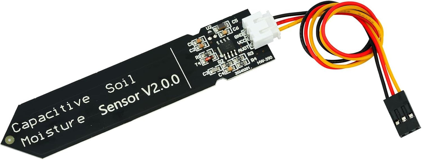 MTDELE 10Pcs 3.3V Capacitive Soil Moisture Sensor Module Compatible with for Arduino Raspberry Pi DIY