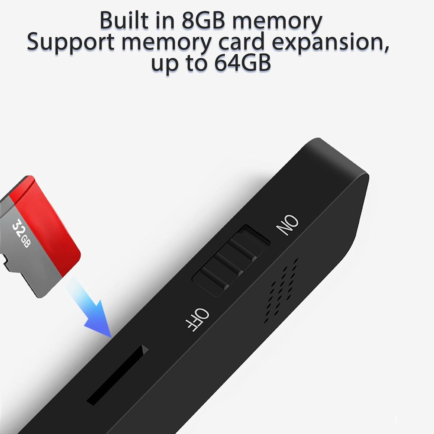 BAFOVY MP3 8GB 64GB MP3 Player with Speaker, Portable Lossless Music Player, Support Expansion, Long Battery Life Mini