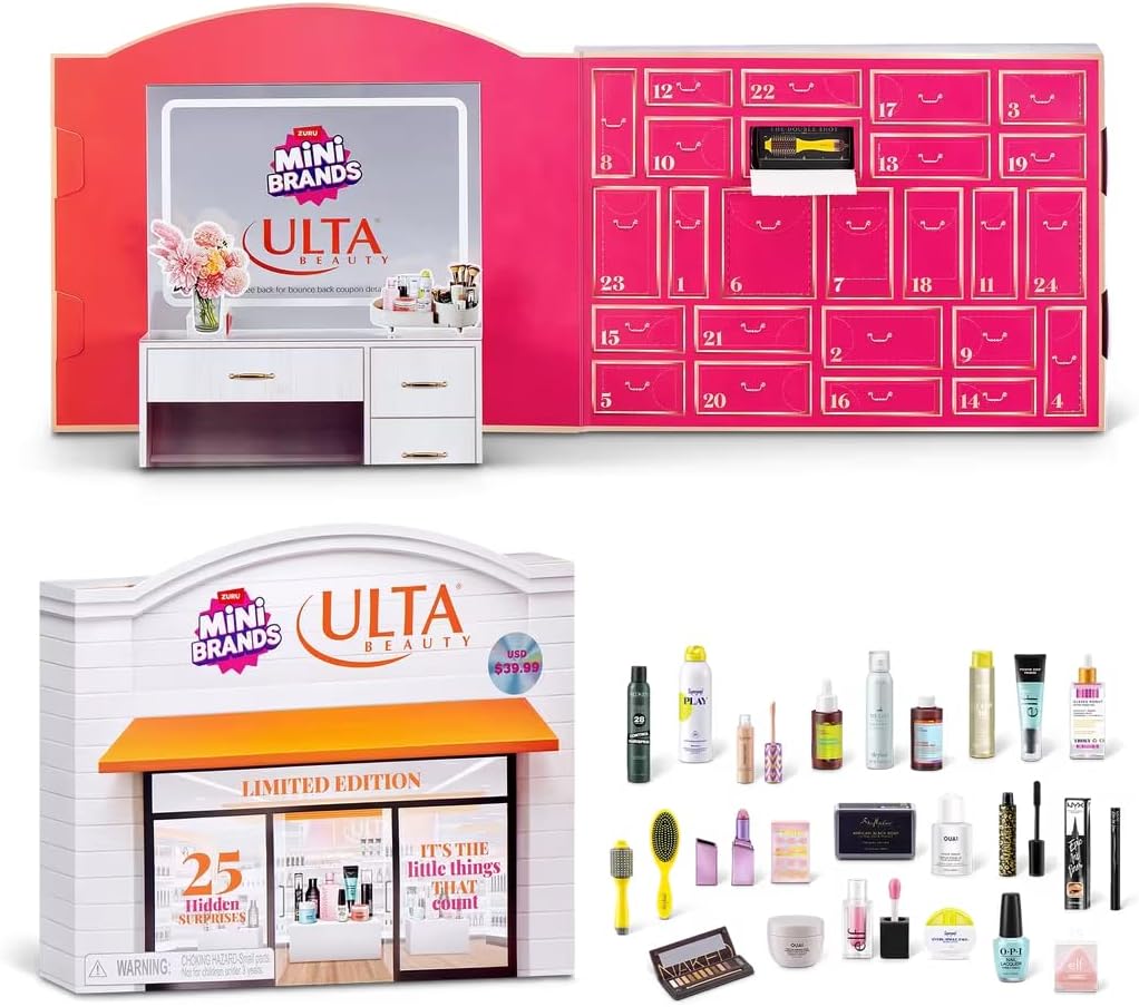 Ulta Beauty Mini Brands Advent Calendar - 2025 Edition | Festive Surprises & Collectibles