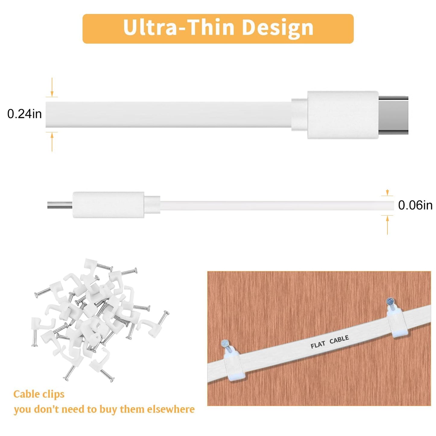 2Pack 25FT Mini2,Blink 4 (4th (3rd XT3/XT2/XT,Extension Uogw Power Cable for Blink Mini,Blink Outdoor Gen)/Blink Gen)
