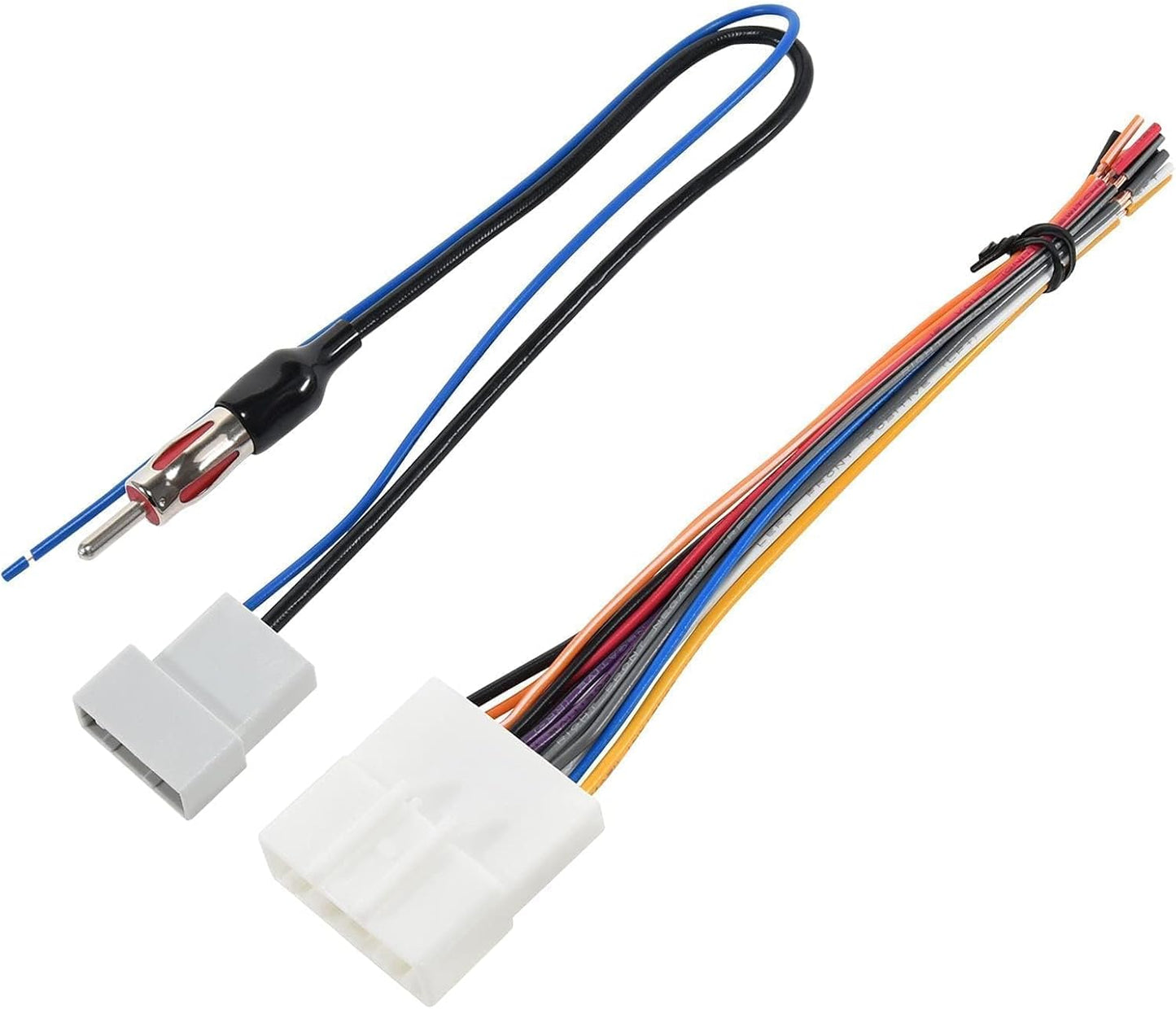 2008-2013 2011-2014 20 RED WOLF Car Radio Wiring Harness W/Antenna Adapter Select for Nissan Armada Pathfinder Rogue