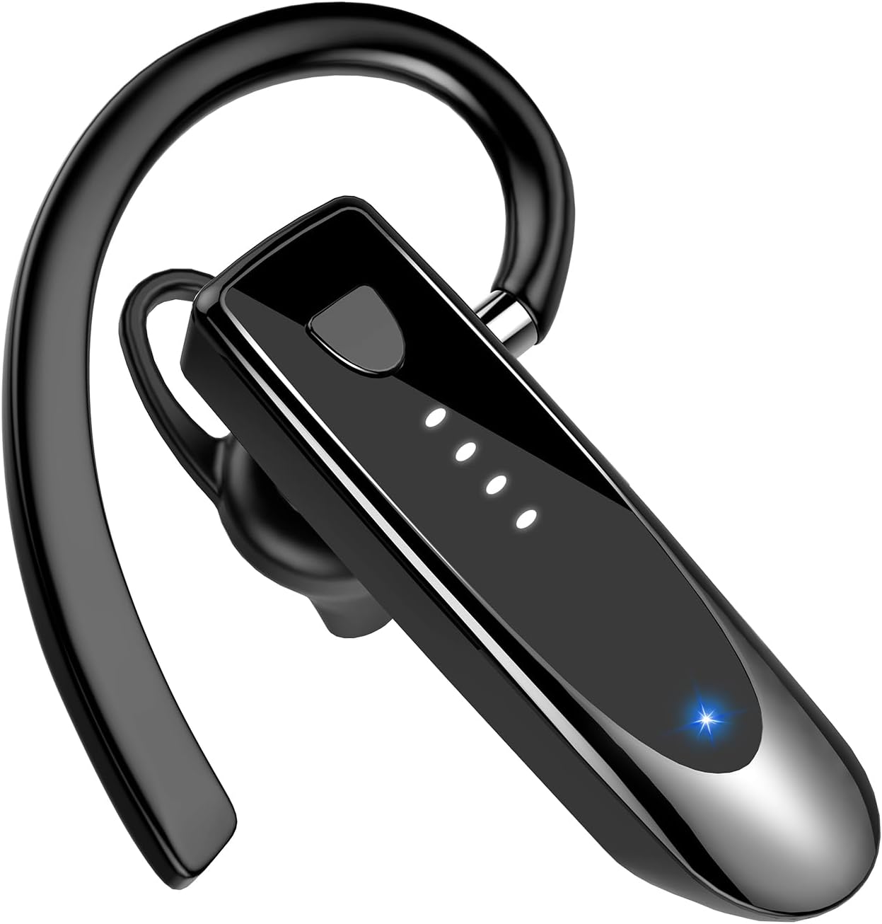 20Hrs 5.4 Headset, 180 Headset Atheewon Bluetooth Earpiece, Wireless Handsfree with Noise Cancelling Mic, Call Time
