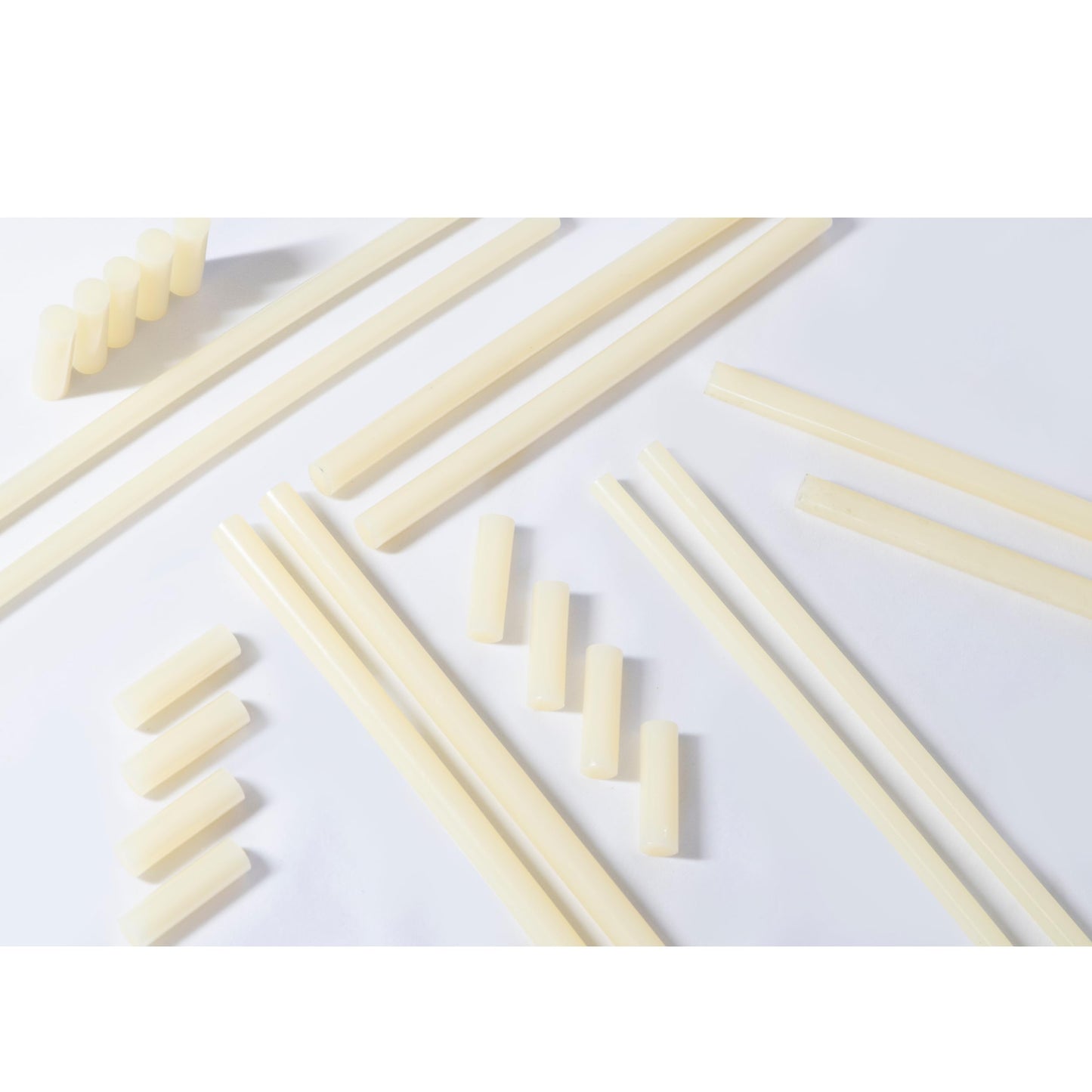 ASA Large Hot Glue Sticks for Glue Gun - 5/8" x 2" | High-Strength Hot Gun Sticks Adhesive for Corrugated Materials | Industrial Grade for Packaging & Woodworking | 25 lb (1417 Count)
