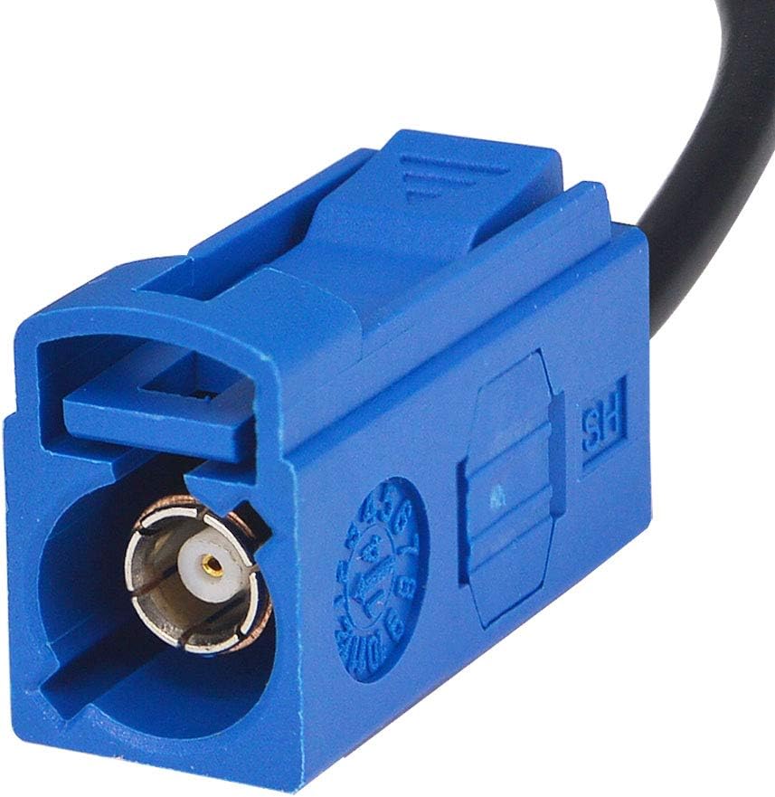 RG58 LMR195 5PCS GPS telematics or Navigation RF Coax Connector Fakra C Straight Crimp Jack Female Blue Adapter