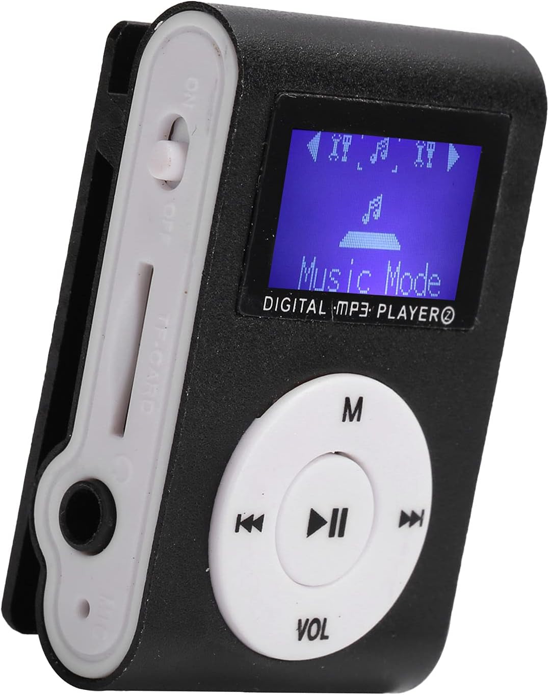 Yosoo Health Gear MP3 MP3 32GB Music Player Screen Clip Sports Player with Expansion Slot Aluminum Alloy Material