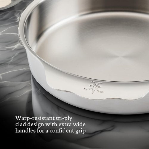 Hestan OvenBond Provisions - Tri-Ply Stainless Steel Round Baker 9" Diameter