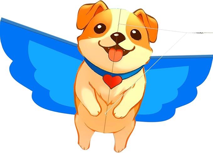 HENGDA KITE Animals Kite for Kids Beginners and Adults Cute Design High Definition Printing Easy to Carry