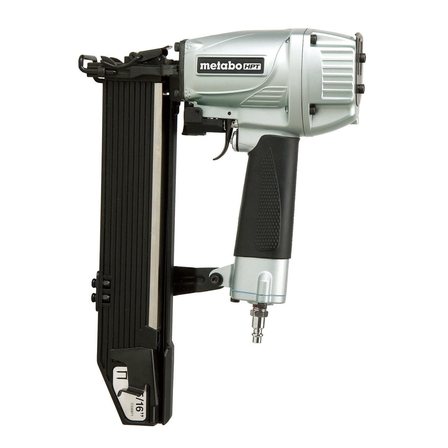 Metabo HPT 15/16 Inch Wide Crown Stapler, Pro-preferred Pneumatic Power Nailers, Fastening Tool for Wire Lathing, Housewrap, Roofing & Insulation, 16 Gauge, 5/8"to 2" Crown Staples, N5021A