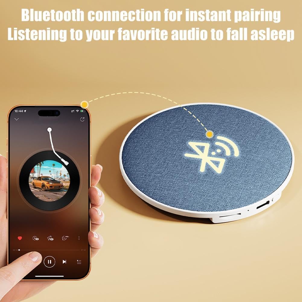 Generic Bluetooth Under Pillow Speaker, Mini Portable Under Pillow Speaker for Sleeping,Ultra Thin Pillow Speakers