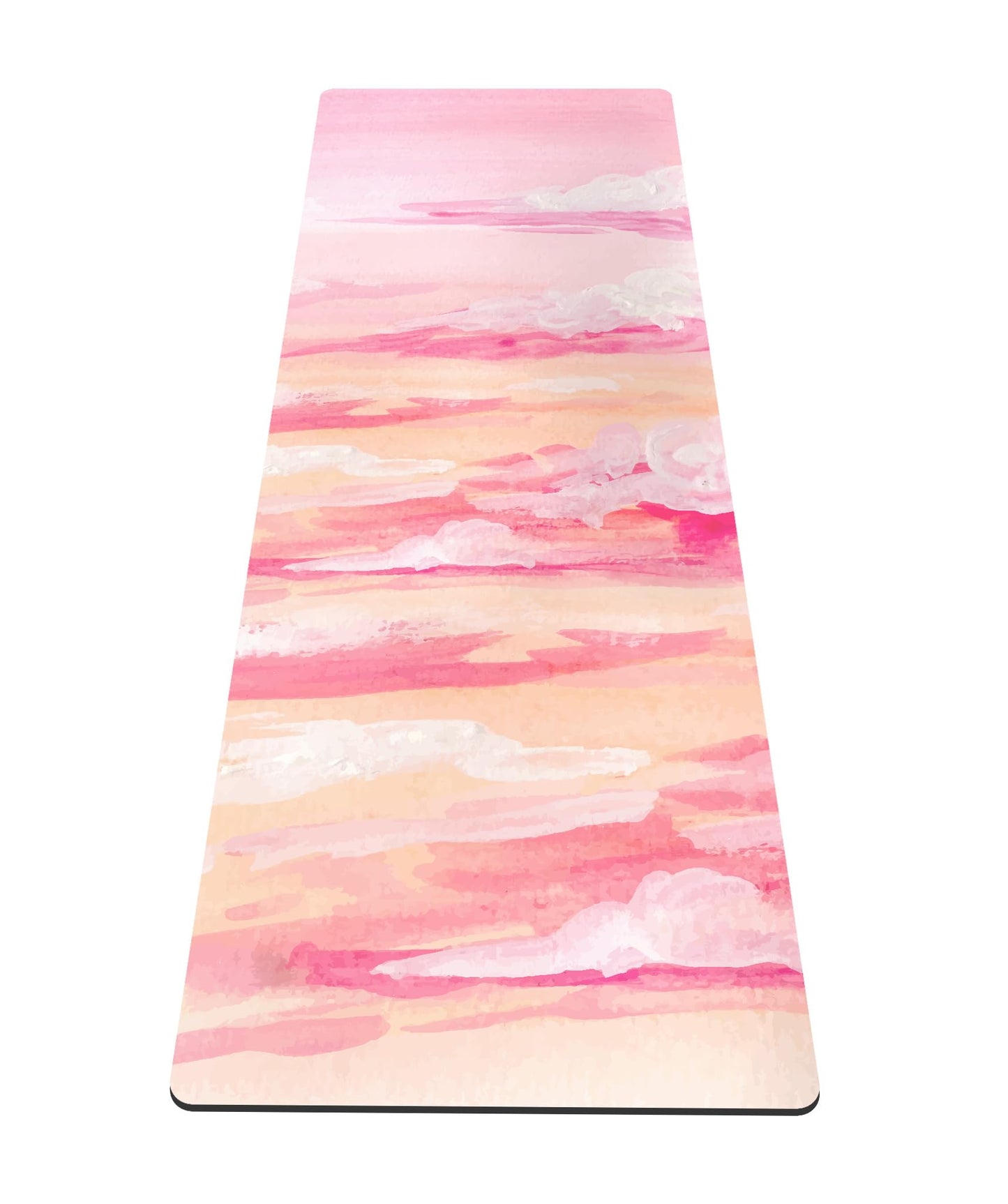 nuveti Yoga Mat Print Extra Thick TPE Non Slip Fitness Exercise Mat with Carrying Bag,72"x24" Extra Thick 6MM Exercise & Workout Mat for Yoga, Pilates Fitness and Floor Exercises