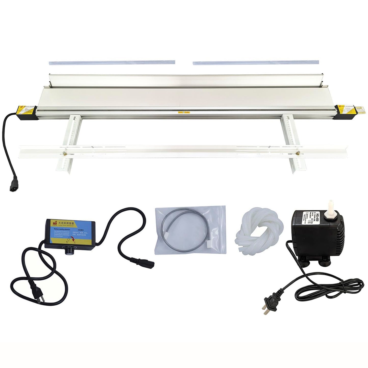 BOZHENYULEI 48inch/125cm Plastic Acrylic Bending Machine, 110V Acrylic Heat Bending Machine with Bracket Angle Adjustment PVC Bender, Acrylic PVC Bending Machine Glassiness Bender 1mm-6mm Thickness