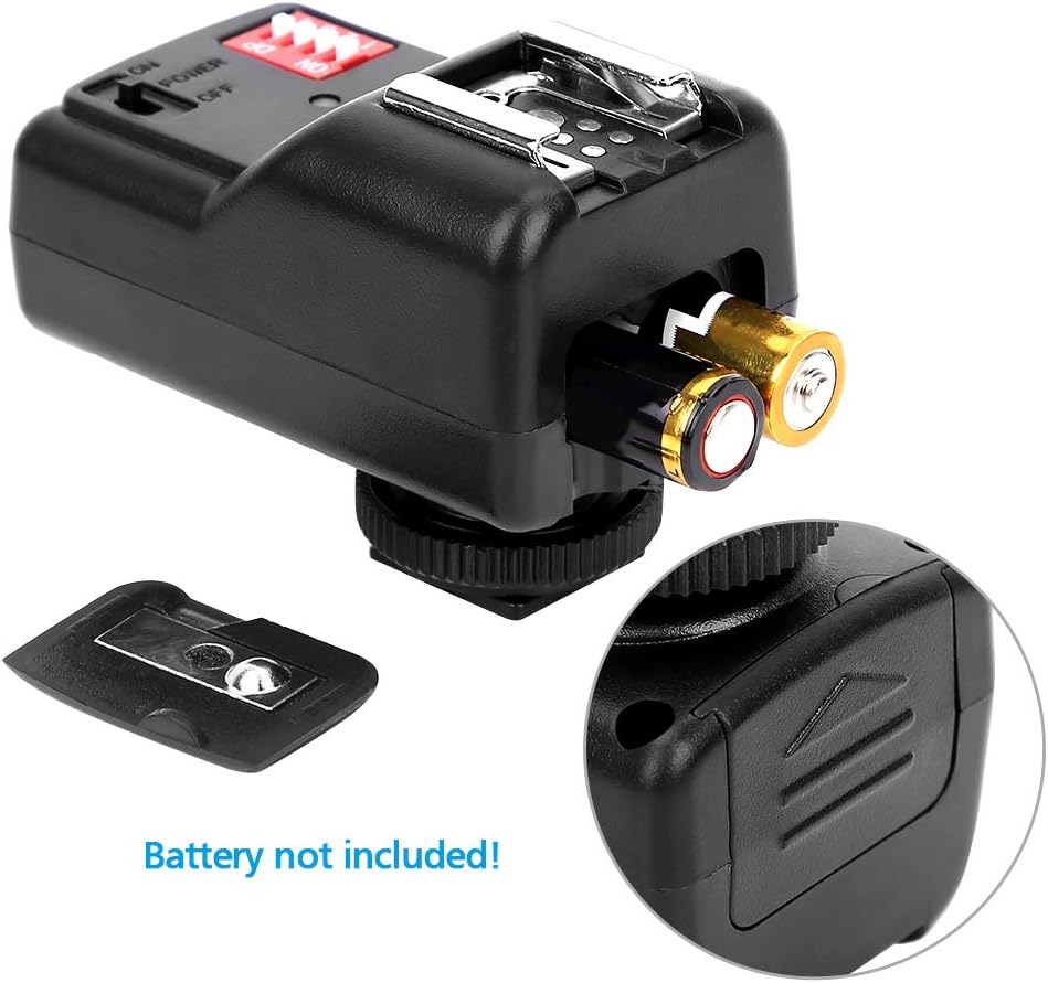 16 Set, 433MHZ 1 2 1 Shutter Release Transceiver Kit with Transmitter Receivers Sync Wire Cable for/for/for/