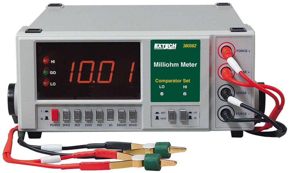 Extech 380562 Digital Power Clamp Meter - 600A AC/DC Clamp Multimeter with Watt, Power Factor & Frequency Measurement - True RMS, Auto-Ranging, Professional Electrical Tester