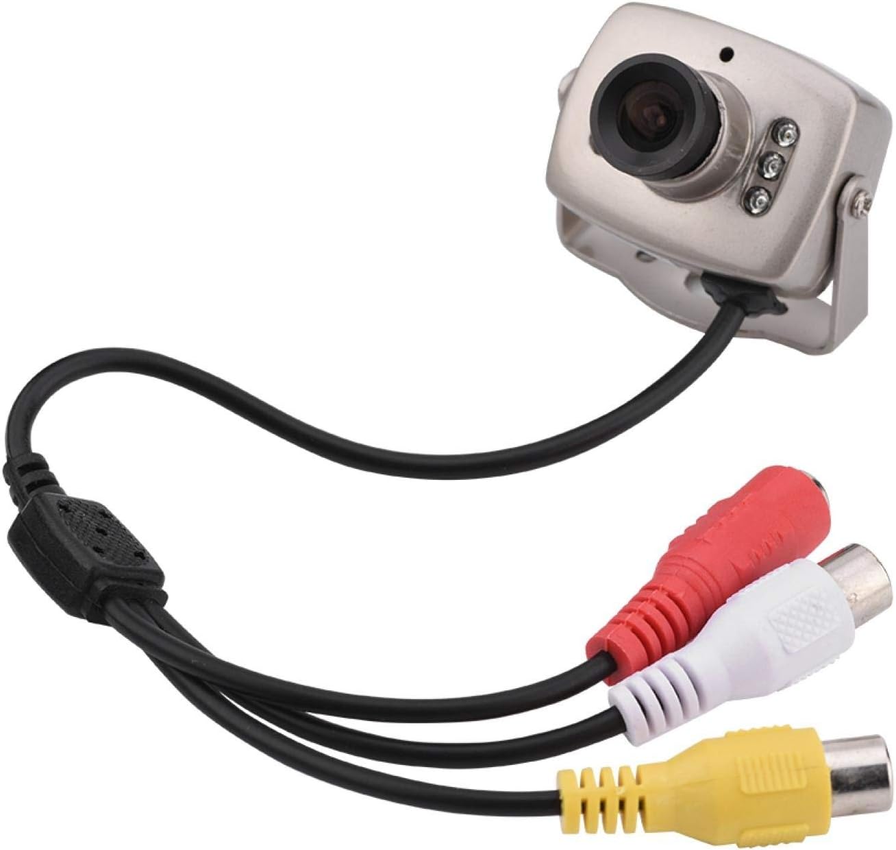 Zunate 6 CMOS Mini CCTV Camera, Night Vision Digital Home Security Video Camera, LED Wired CCTV PAL/NTSC Surveillance