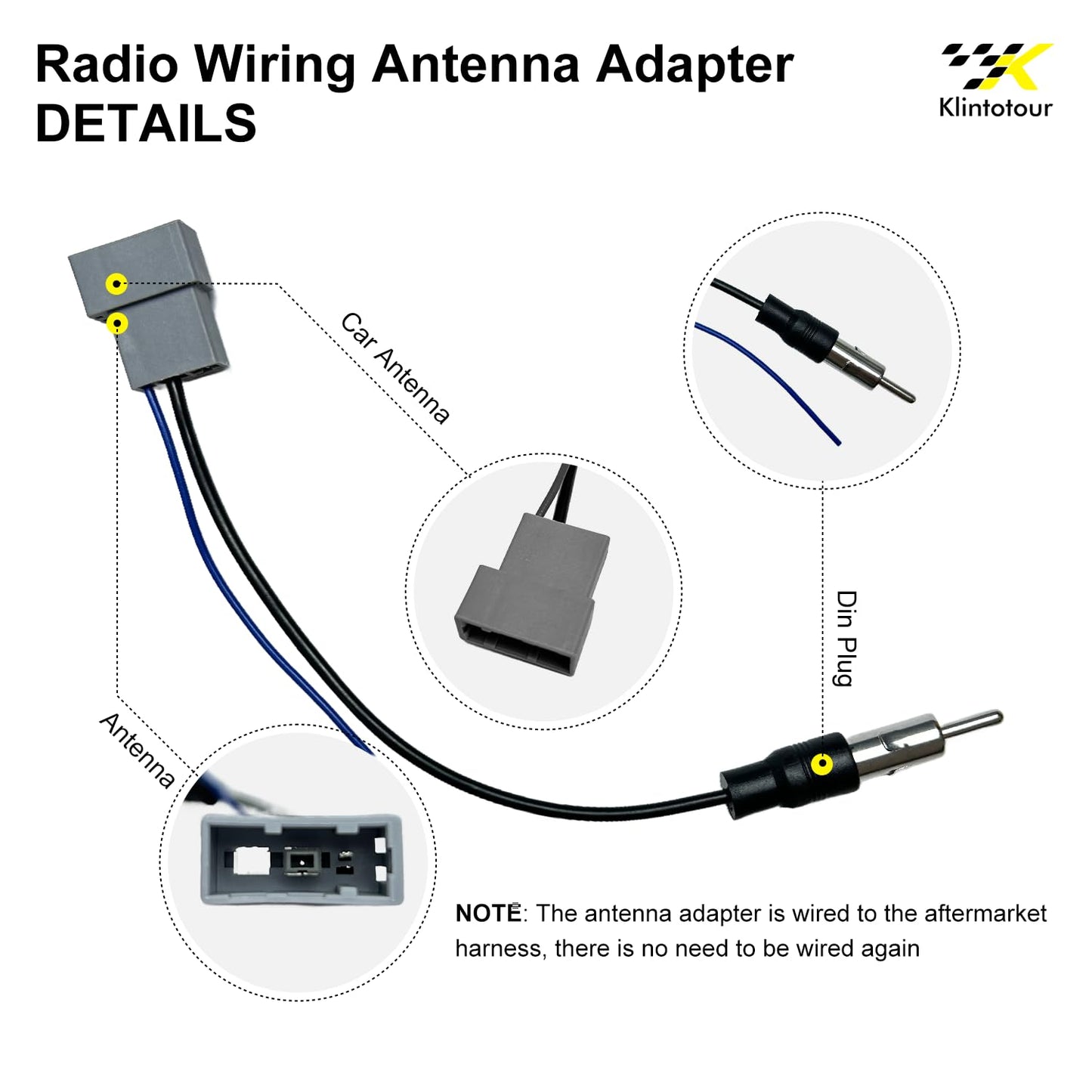 2007-2013/Subaru 2008-2013, 16Pin Aftermarket Radio Wiring Adapter Compatible with Nissan Android Car Stereo Harness