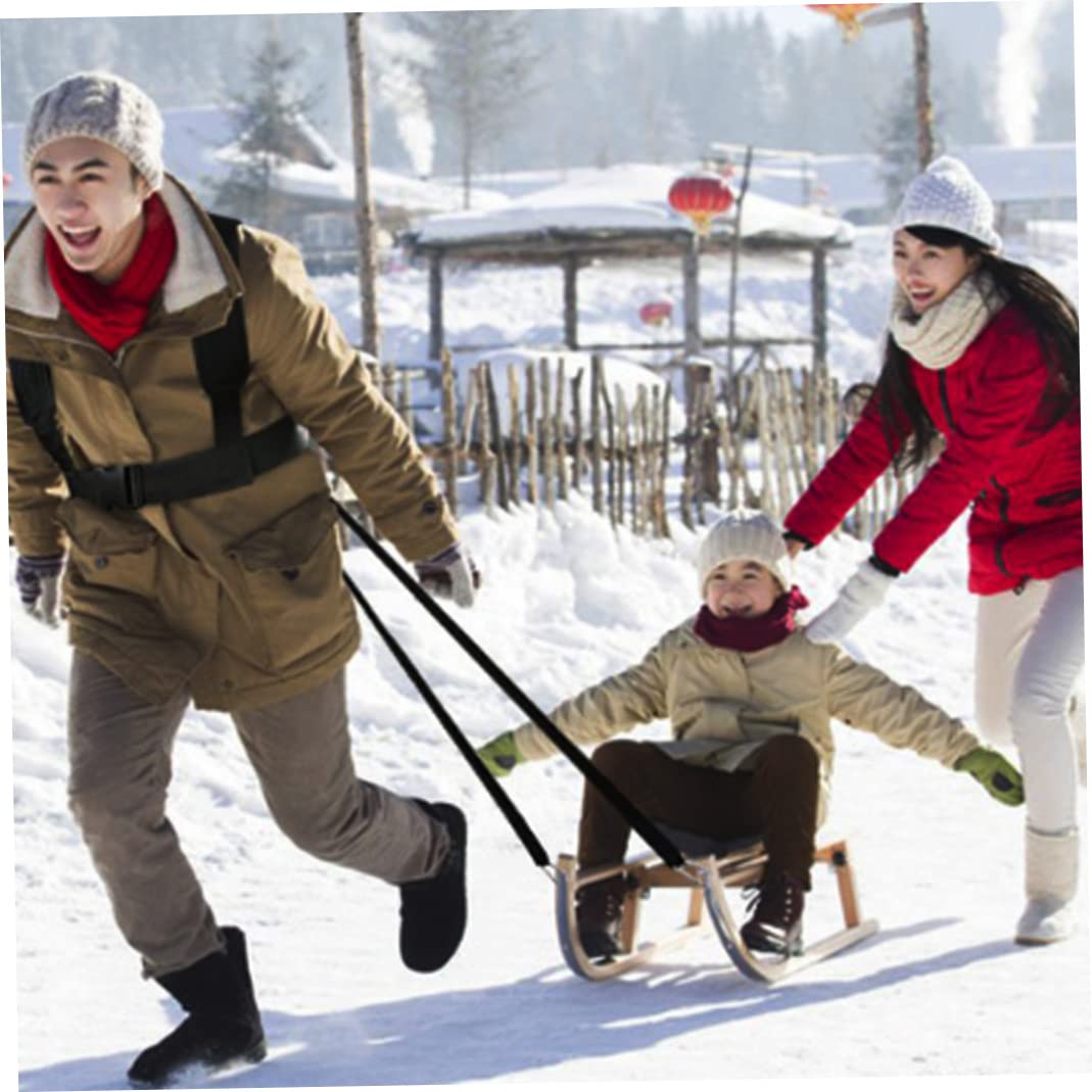 Sled Harness Tire Pulling Speed Resistance Power Belt Adjustable Weight Trainer with Pull Strap, Resistance Bands Bands