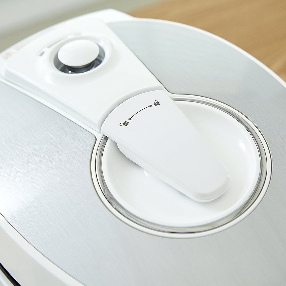 CUCKOO CRP-HS0657FW 6-Cup (Uncooked) 12-Cup (Cooked) Induction Heating Pressure Rice Cooker with Nonstick Inner Pot & 16 Menu Modes (White/Silver, Made in Korea)