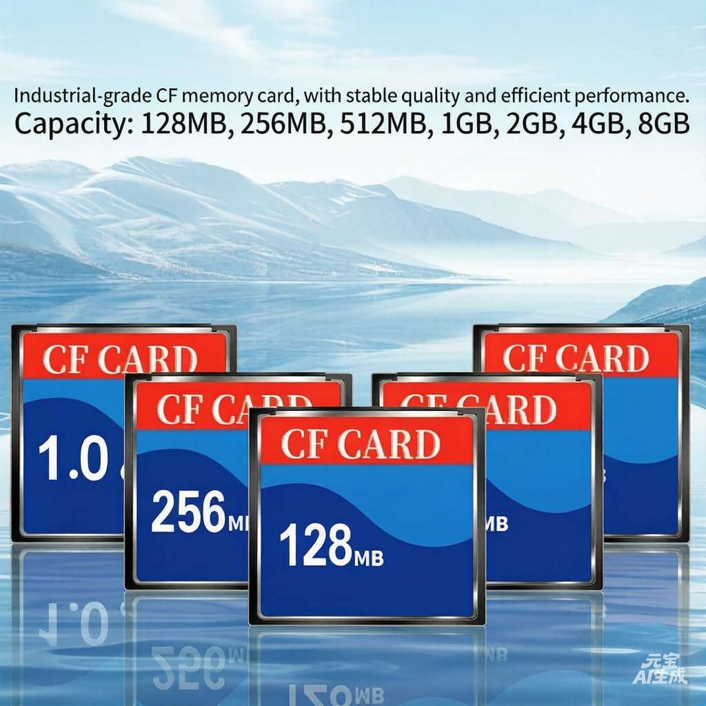 Mrekar 256MB (2-Pack) N64 High-Performance CF Card - Perfect for Cameras, Consoles & More | Fast Data Transfer |