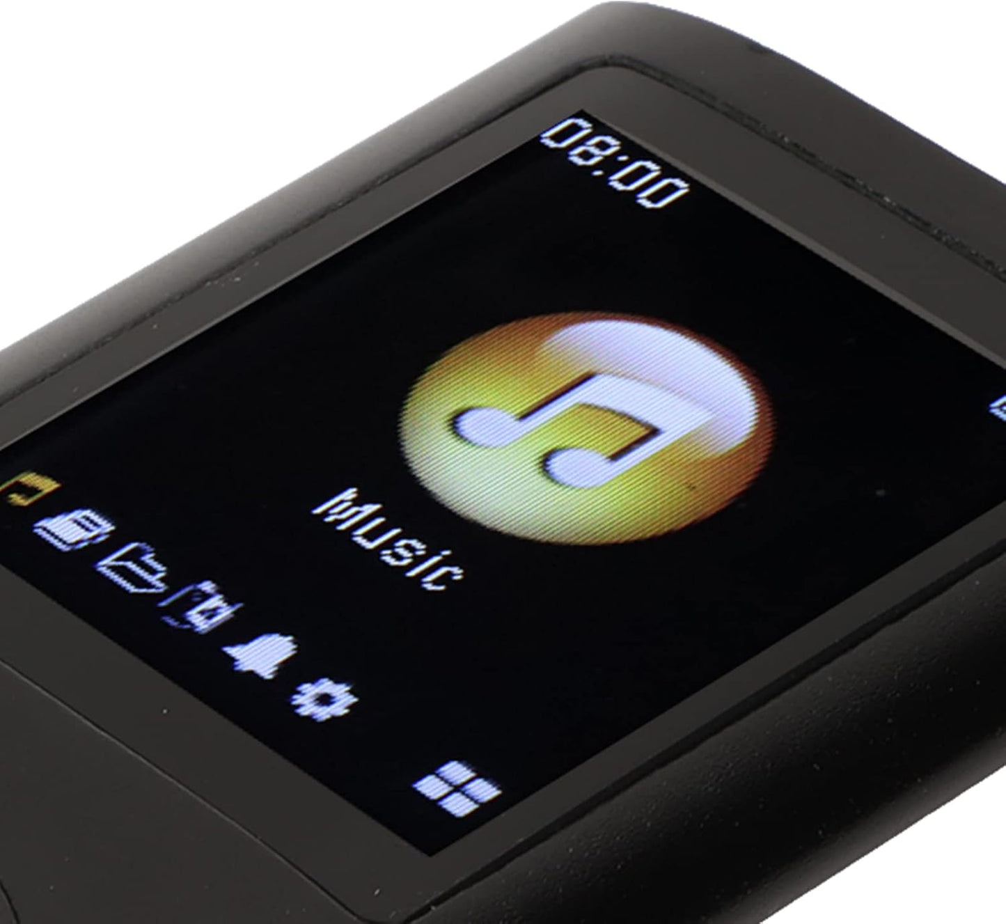 Estink MP3, MP3 1.8inch MP3 Mini Portable Stylish Multifunctional Lossless Sound Slim Player, Large LCD Screen Player