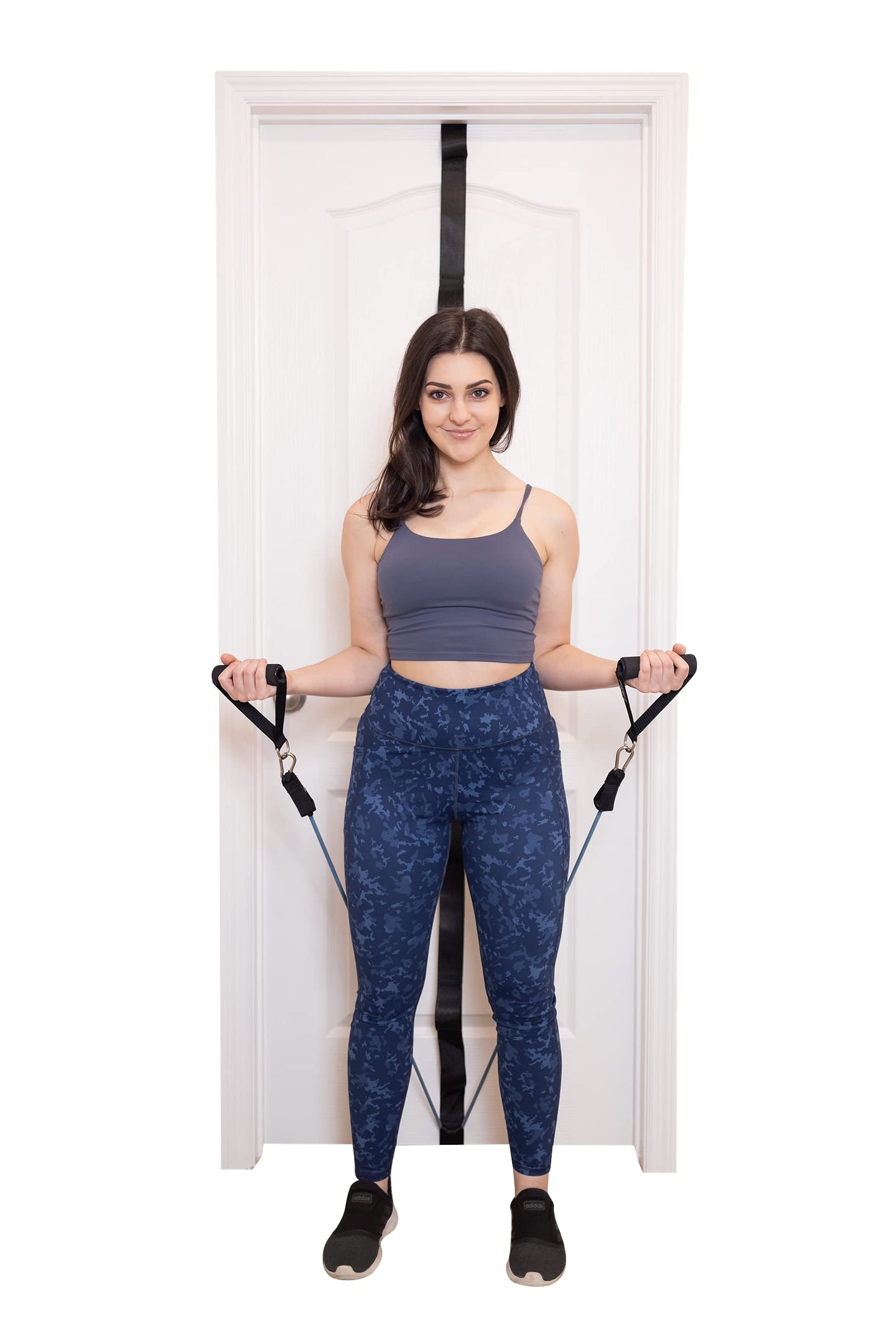 Lumia Wellness Anchor Strap for Resistance Band Exercises, Heavy Duty Door Gym Band,Full Body Multi-Point Home Gym, Portable Workout Equipment, Easy to Instal, No Hardware Necessary