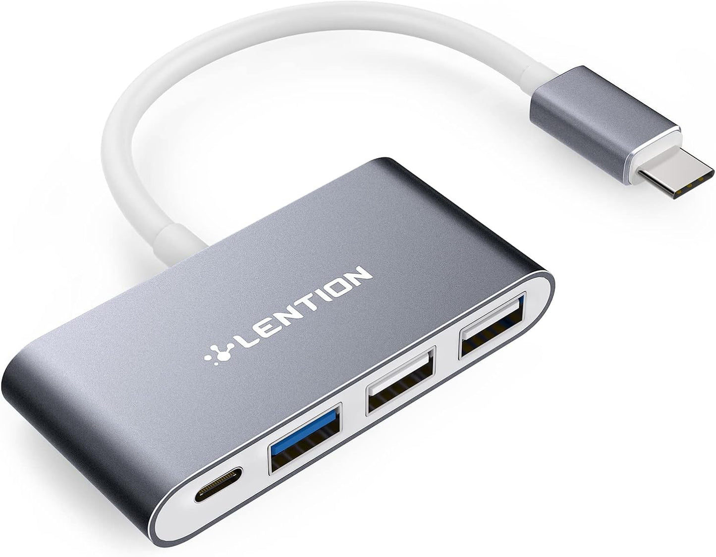 LENTION 4-in-1 3.0, 2.0 2025-2016 (M1-M5), 17-15 (C13, USB-C Hub with Type C, USB USB for MacBook Pro iPhone New Mac