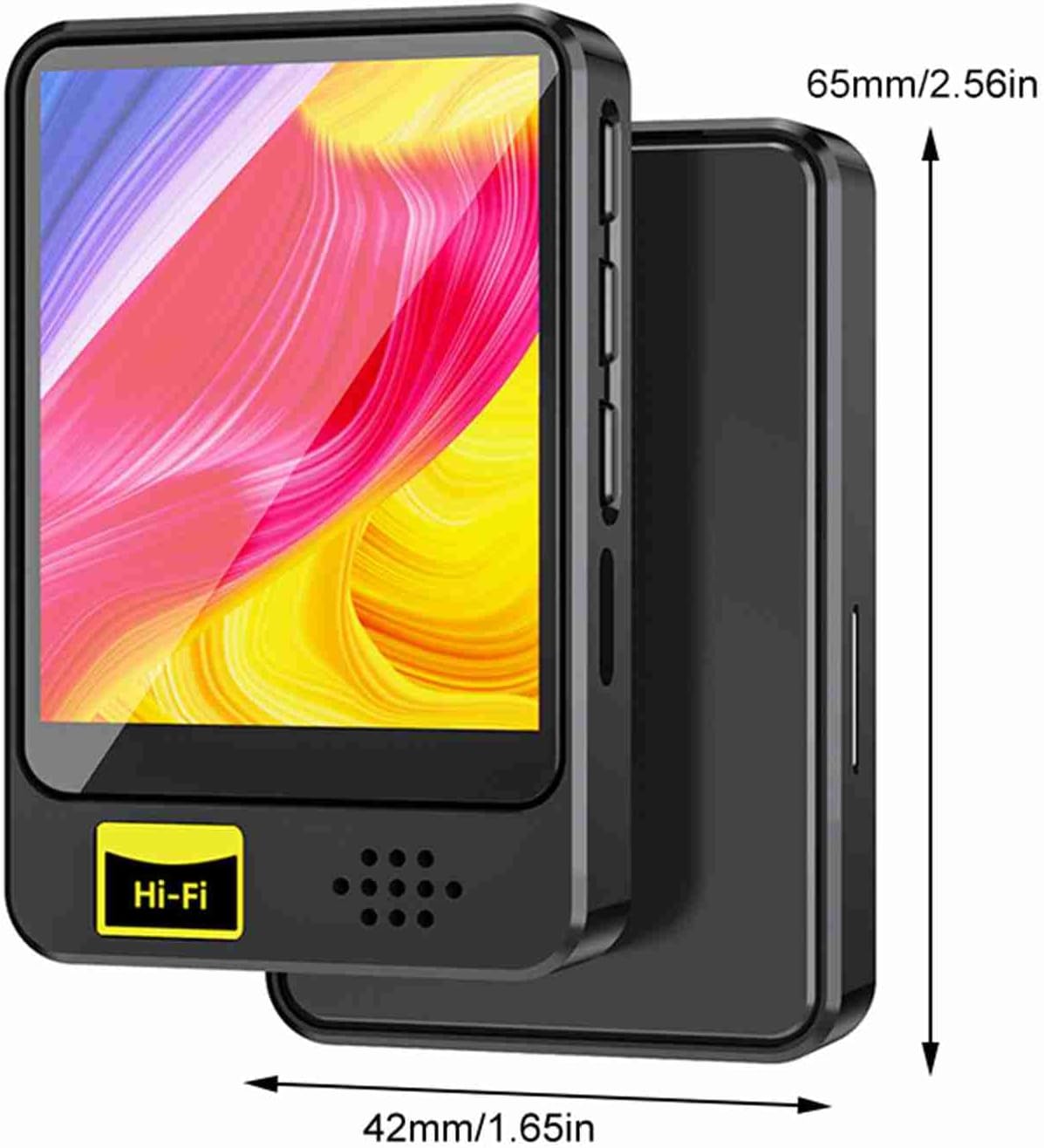 SENECESLI MP3 MP4 Mp3 Player with Bluetooth, Music Player with USB Charging, HiFi Sound Quality, Digital Music Player