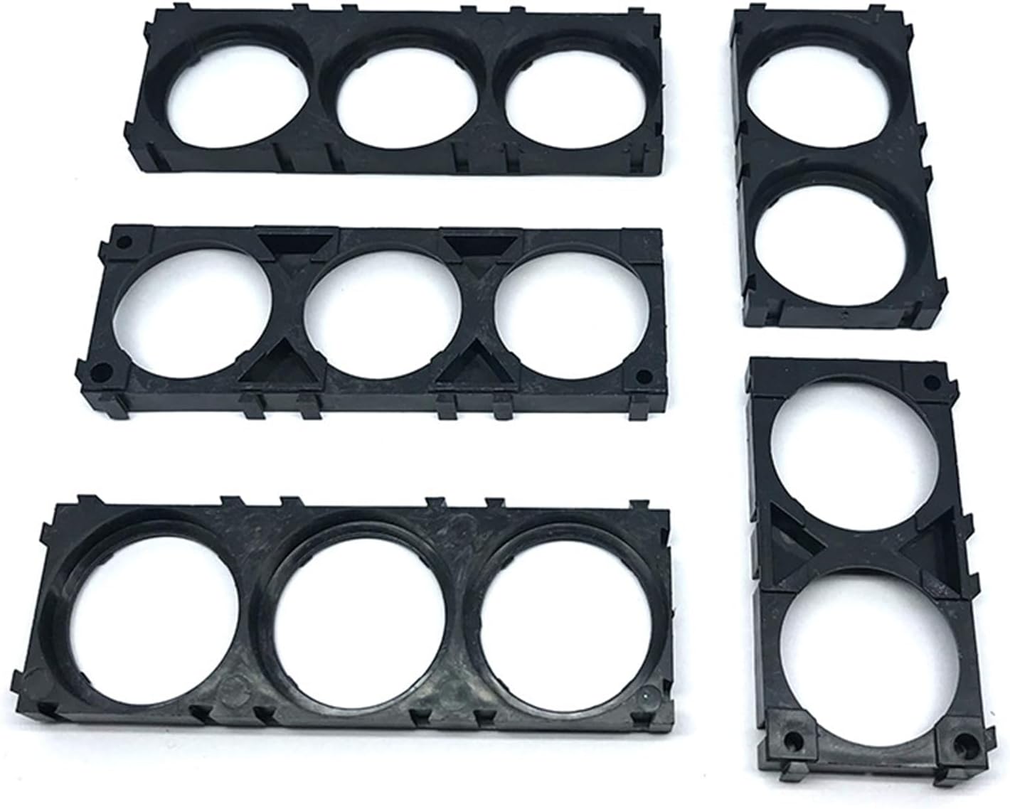CHENZILIN 33140 Pack 33.5mm Lithium Battery Holder, ABS Battery Brackets Fireproof Cell Spacer Solid Frame Fireproof