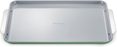Caraway Non-Stick Ceramic Baking Sheet - Non-Toxic & PTFE Free - Ideal for Baking & Roasting - Large 18" x 13" - Sage