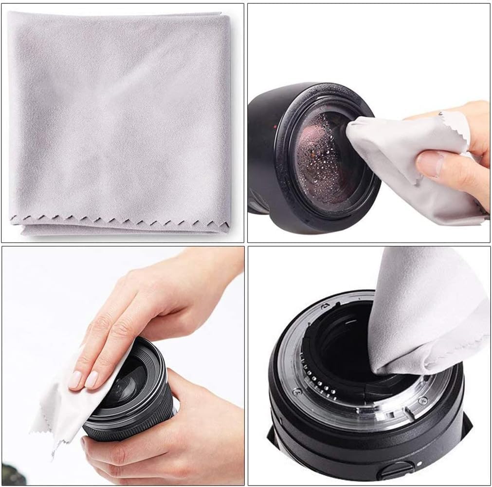 LQMBABY Camera Lens Cleaning Kit, Professional DSLR Lens Cleaning Tool with Waterproof Storage Bag, Air Dust Blower