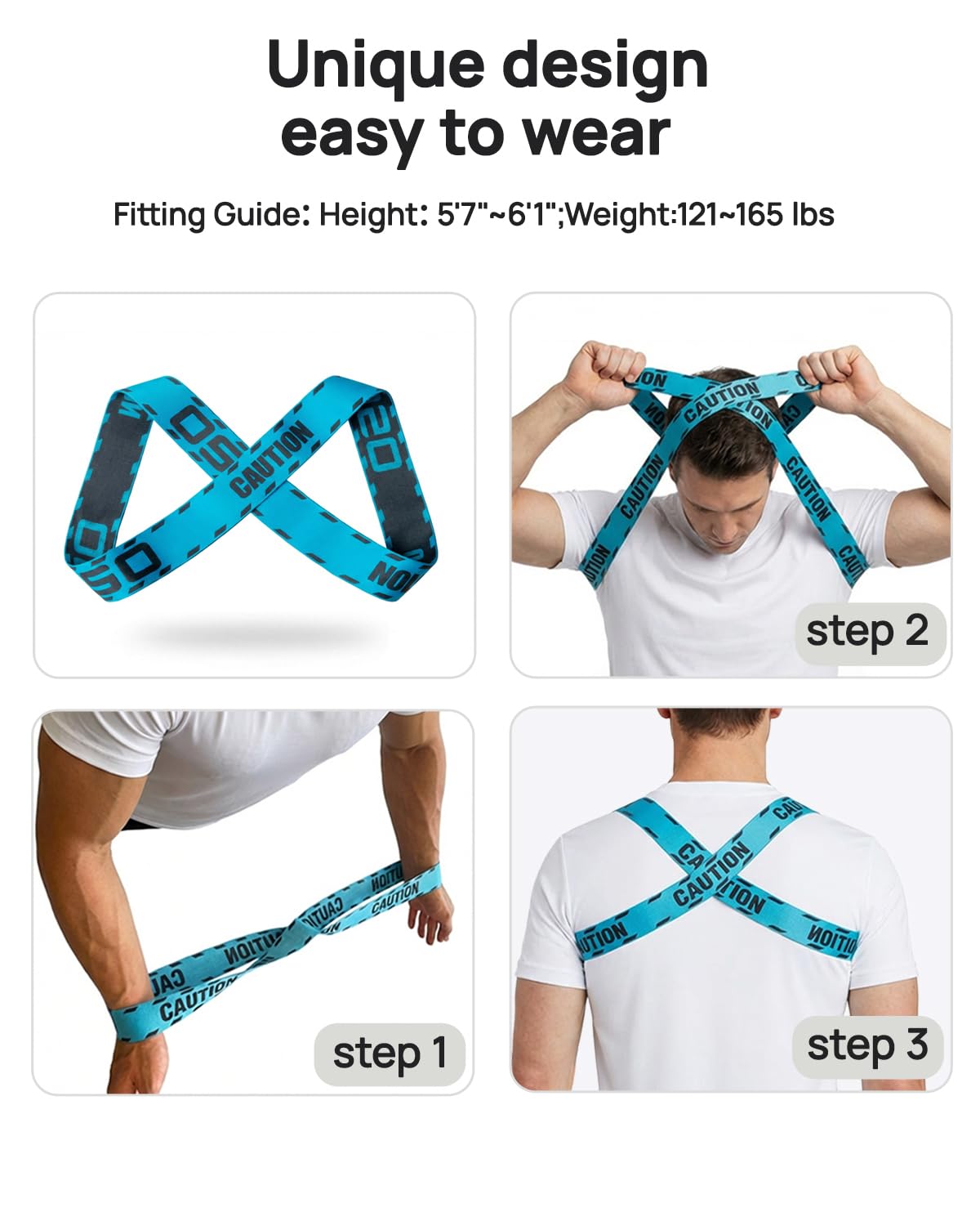 RNEMP® 1/8" Ultra-Slim Invisible Posture Corrector For Men, High-Airflow Breathable Fabric Upper Back Brace Posture Corrector Under Shirt For Gen Z Professionals,Business Meetings & Date Night