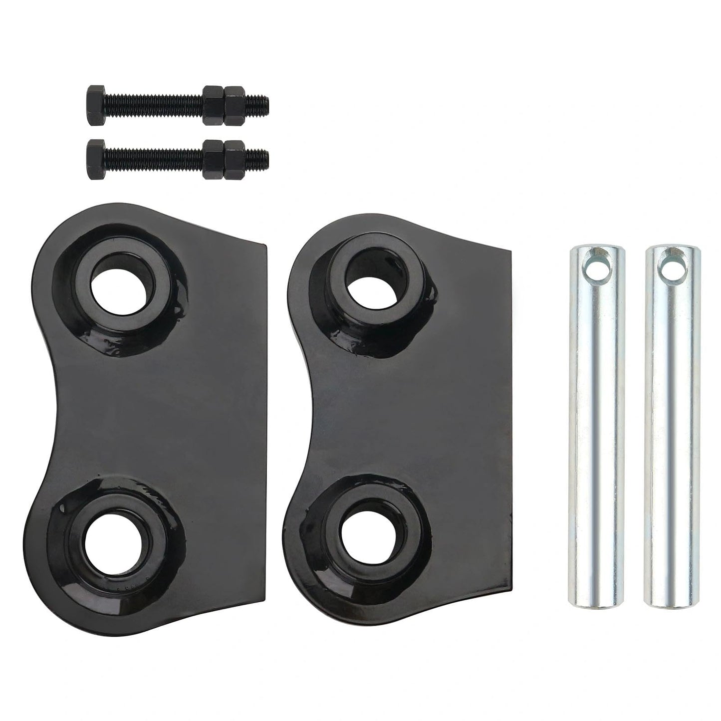 Bucket Attachment Ear Weld on 30mm 4-31/32" C-C Compatible with Cat 301 Mini Excavator Replaces (with Pins and Welded Base Plate)