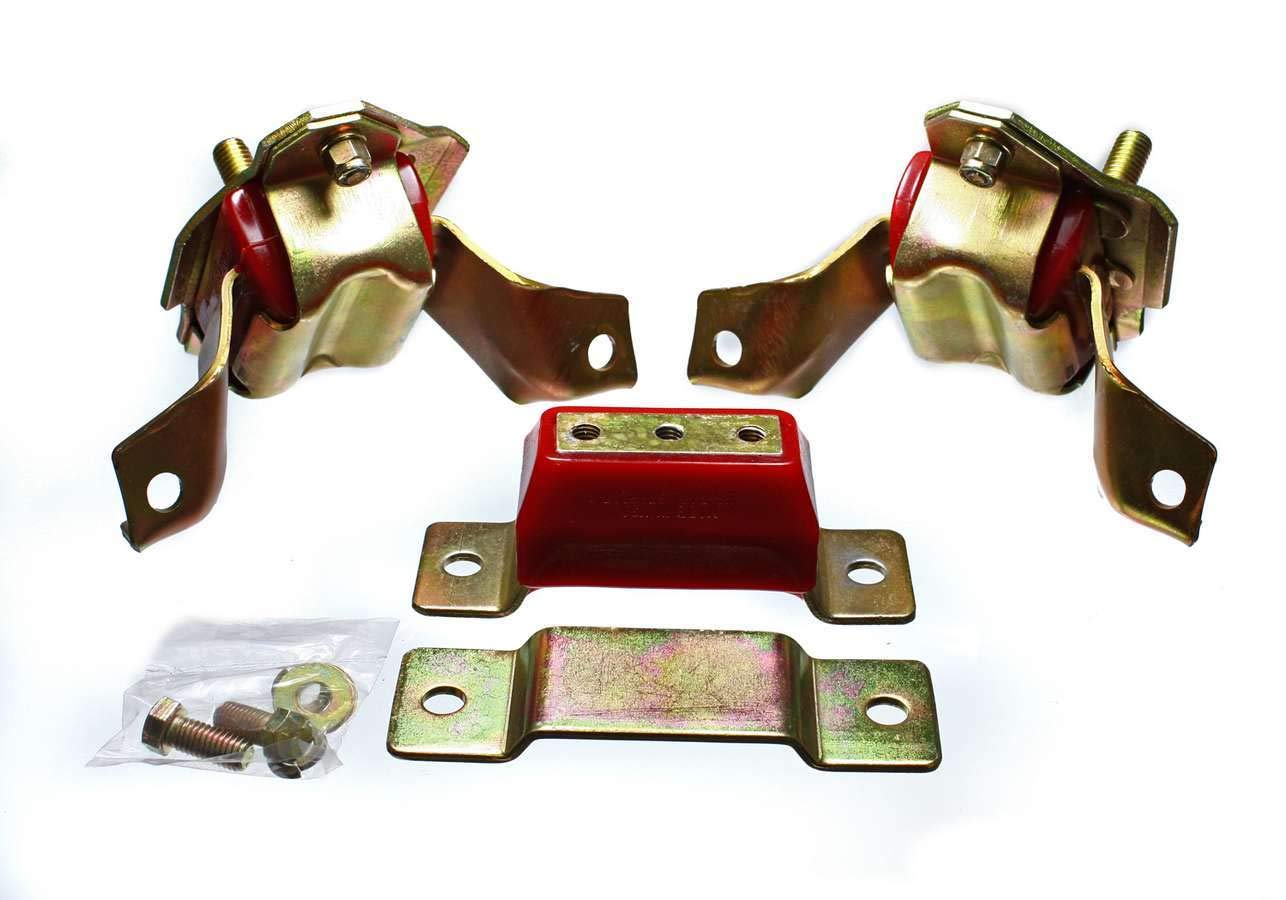 Energy Suspension 4.1124R Motor Mount and Transmission Set for Mustang