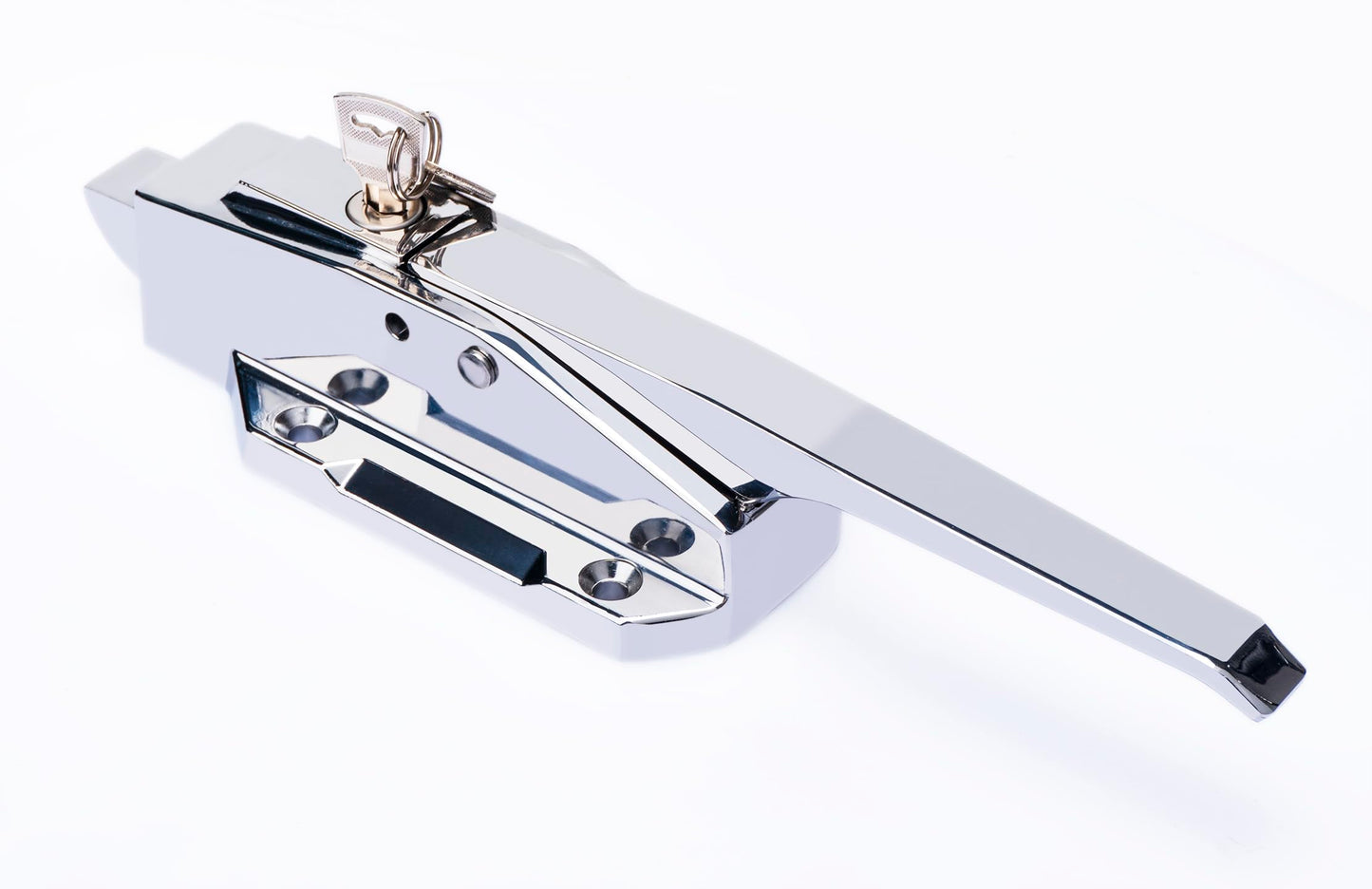 Duodyeo Heavy Duty Freezer Door Handle, Walking Cooler Door Closer Complete Kit, Walk in Cooler Door Handle for Coolers, Freezers, Industrial Ovens, Laboratory, Warehouse,etc. (Base Height 1.8 inch)