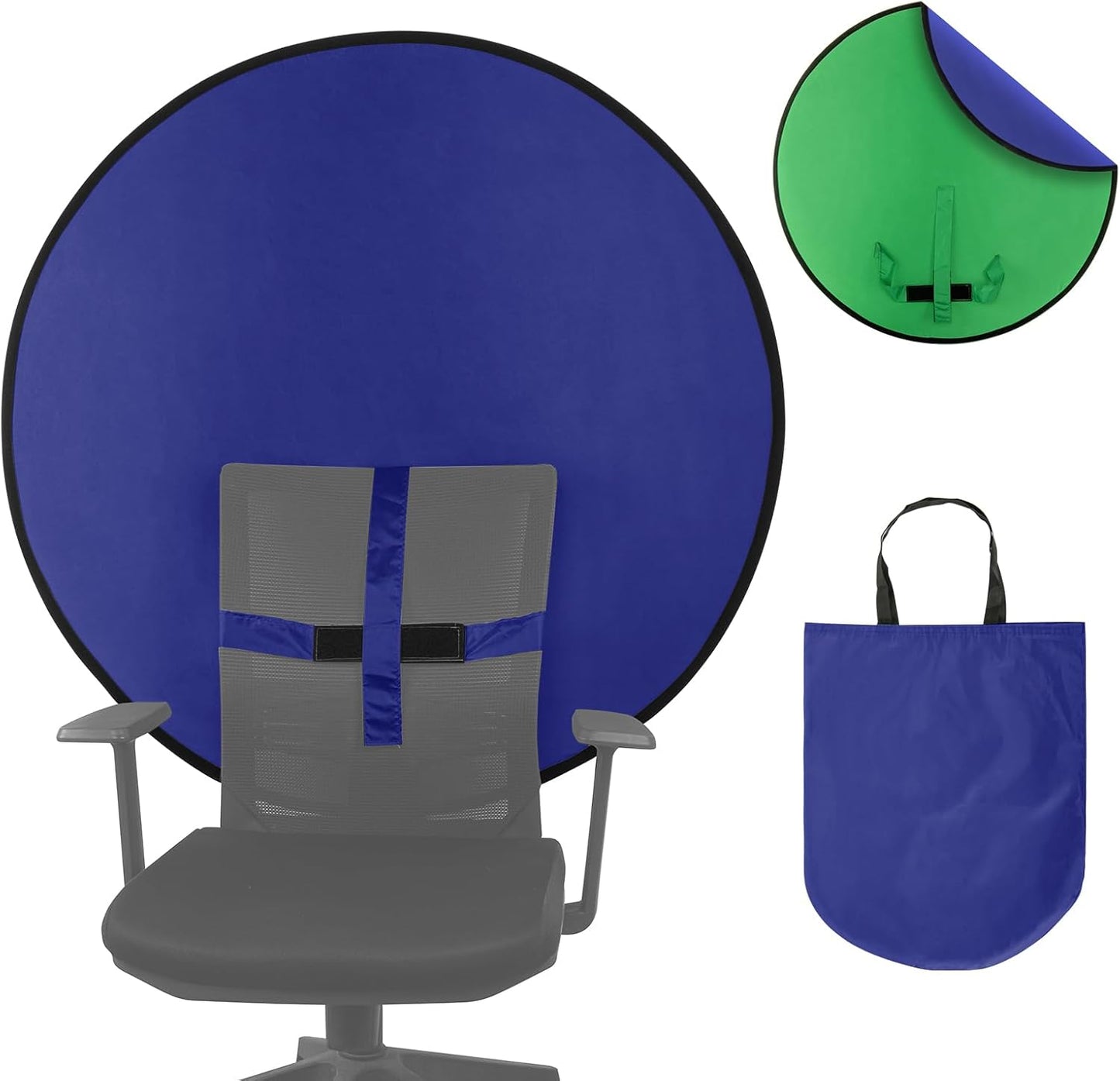 Cosmos 1 43 110 cm Pc Blue Screen Backdrop in / Diameter Foldable Portable Photography Background Green Screen Chroma
