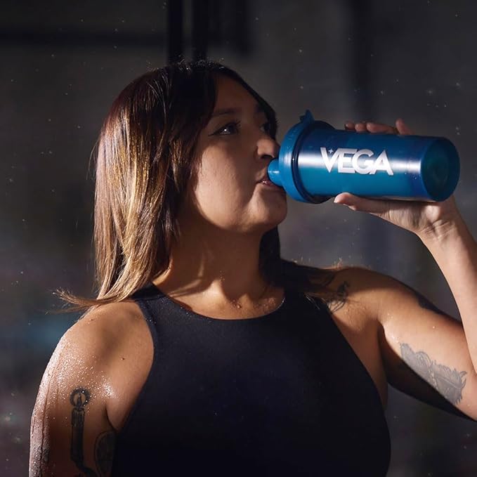 Vega Protein + Recovery - 30g Plant-Based Protein per Serving, Chocolate, 12 x 1.6oz Sachets, 5g BCAAs, Probiotics, NSF Certified, For Shakes & Smoothies, (Packaging May Vary)