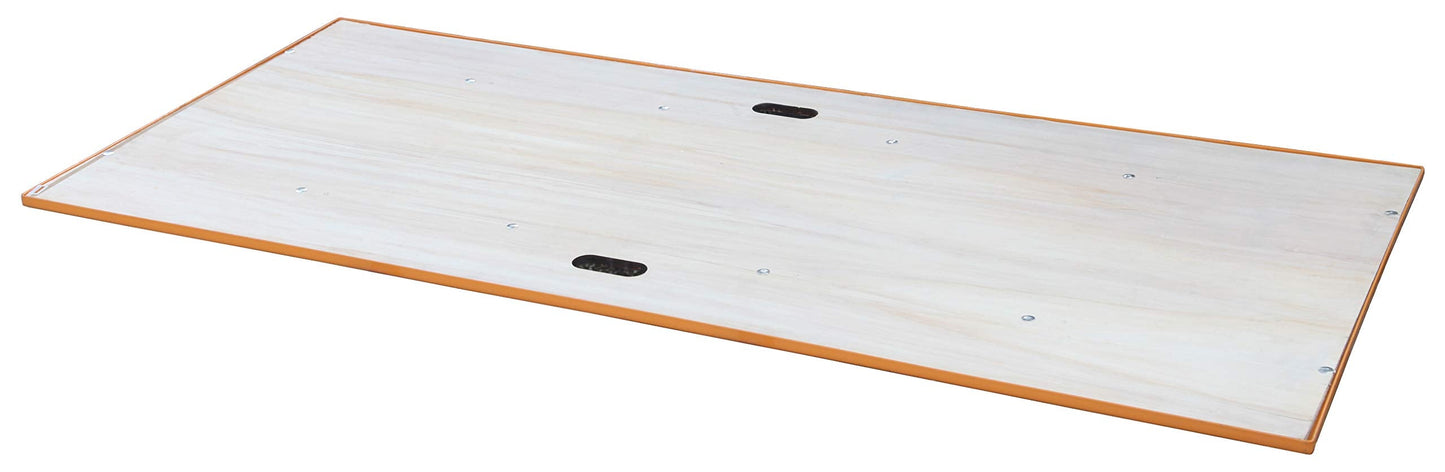 CBM Scaffold MFS Steel Framed Wood Deck 67 Inches x 29 Inches AKA Baker, Utility, Perry (w/o Hatch) Yellow