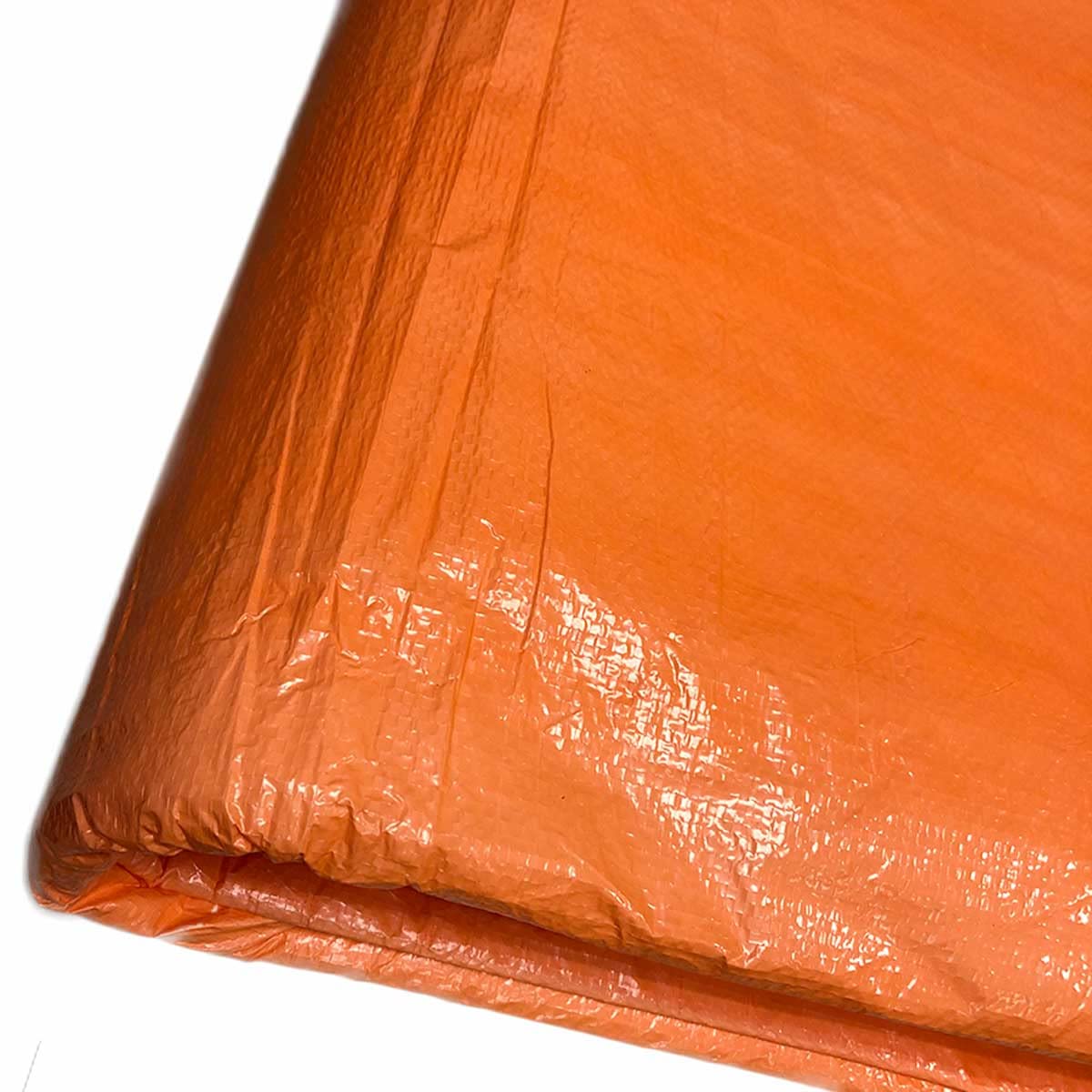 Moose Supply Concrete Curing Blanket Cover, 8 x 24 Foot Heavy Duty Insulated Concrete Blanket with Foam Core, PE Coated Woven Tarp for Construction, Cement, and Landscaping, Orange