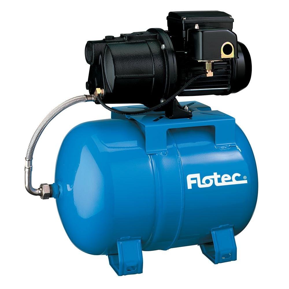 Flotec Cast Iron Jet/Tank System 1/2 HP, FP410515H