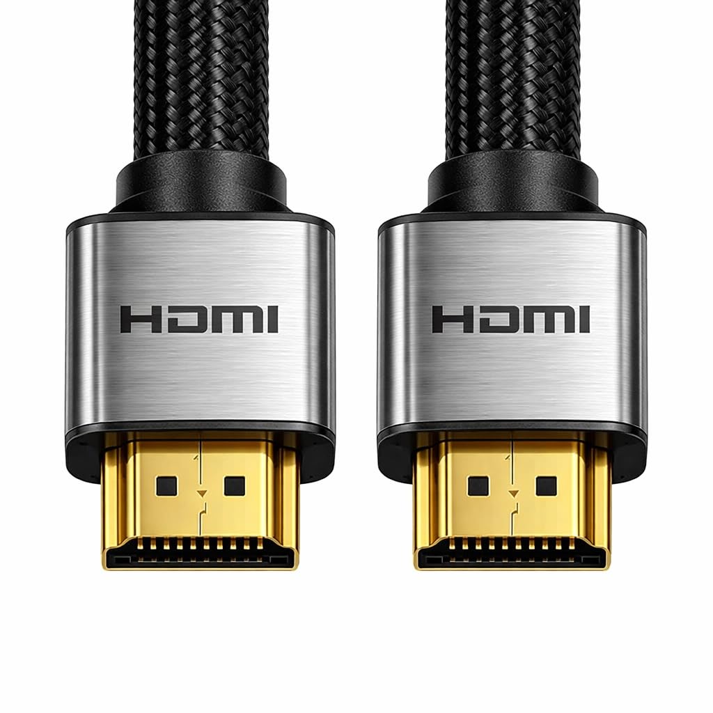 Generic 4K 3.3FT (1M), 2.0 HDMI Cable HDMI High Speed, for TV, Monitor, Projector, Laptop, Gaming Console