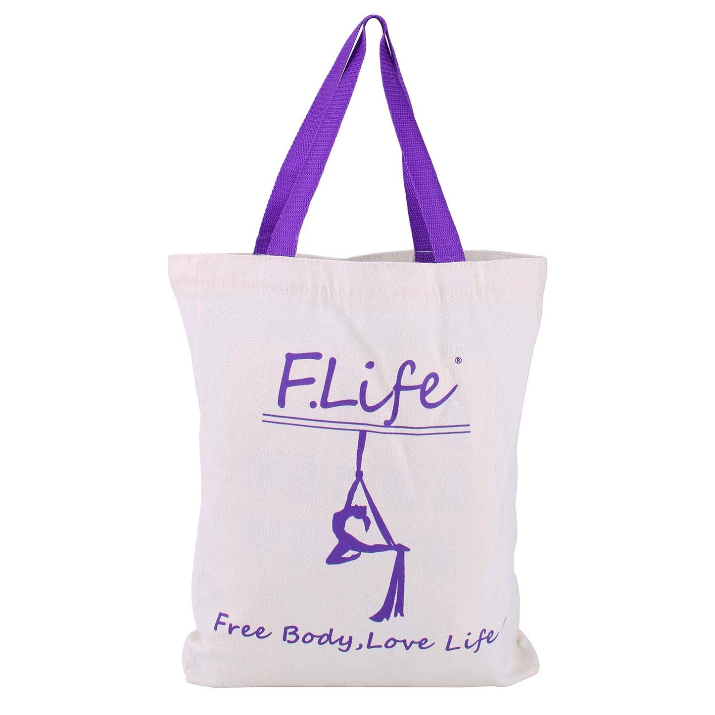 F.Life Aerial Yoga Hammock 5.5 Yards Include Daisy Chain,Carabiner and Pose Guide (Black)