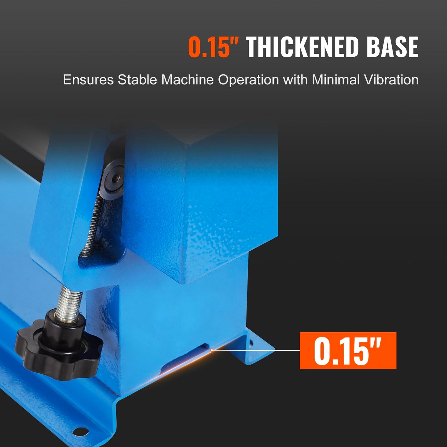 VEVOR Slip Roll Machine, 24-Inch Forming Width, 16 Gauge Capacity, Sheet Metal Slip Roller with 2 Detachable Rollers, Bending Round Machine, for Aluminum Alloy Sheet Low Carbon Steel Copper Sheet