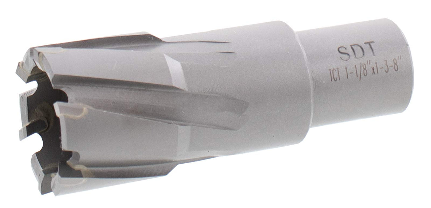Steel Dragon Tools 13pc. Tungsten Carbide Tipped Annular Cutter Kit 1-3/8" Depth and 1/2 in. to 1-1/16 in.