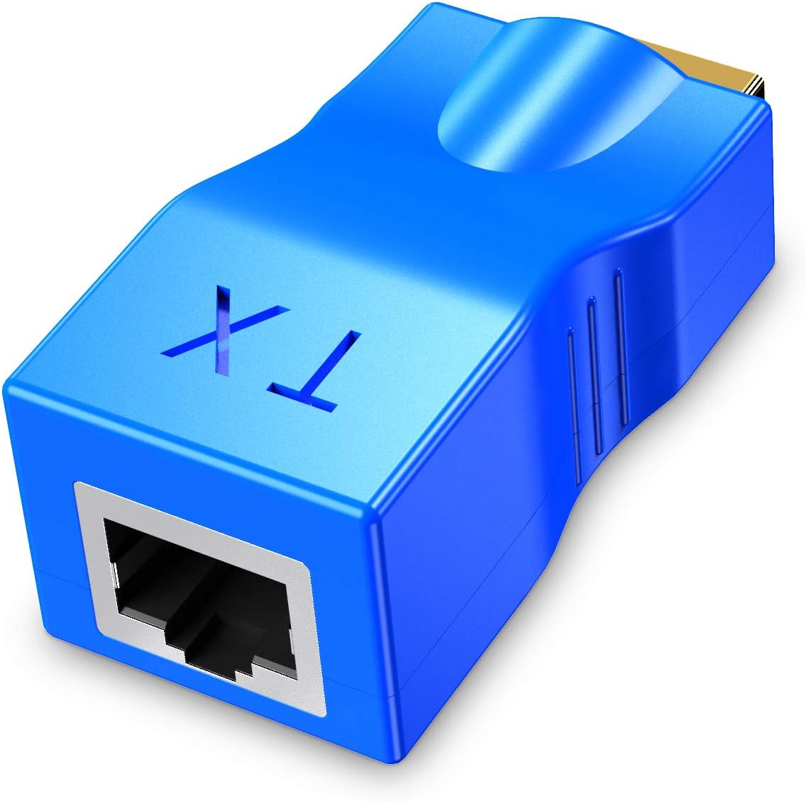 SNLLMZI RJ45 5e 6 1080p 30m PS4 4K 2K2 HDMI Extender,HDMI to Network Cable Extender Converter Repeater Over Cat / up