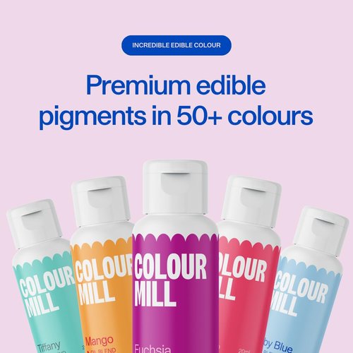 Colour Mill Oil-Based Food Coloring - Denim Blue | 20 Milliliters (0.68 Fl Oz) for Vibrant Baking