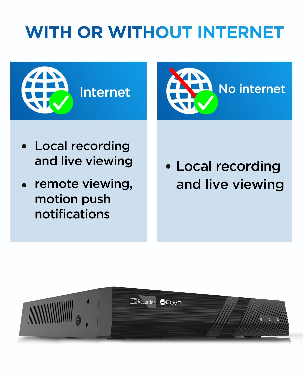 4COVR 12MP Security Camera System PoE for Business, 2-Way Audio Talk, Person Vehicle Detection & Smart Color Night Vision, 16 Channel NVR 4TB HDD, 8Pcs 12MP Wired IP Bullet Cameras IP67, LY37EYAM1608
